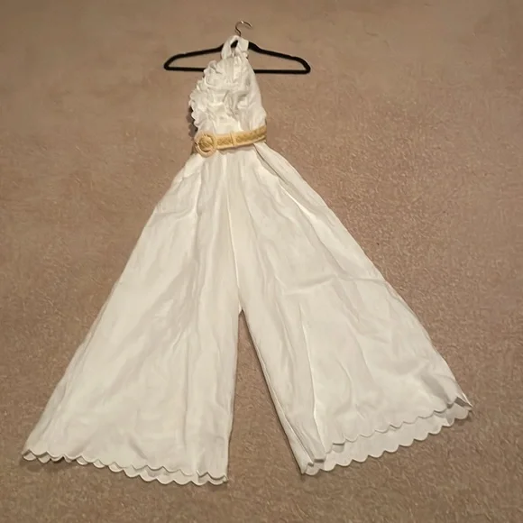 NWT Zimmerman linen jumpsuit Size 4 - Picture 8 of 11